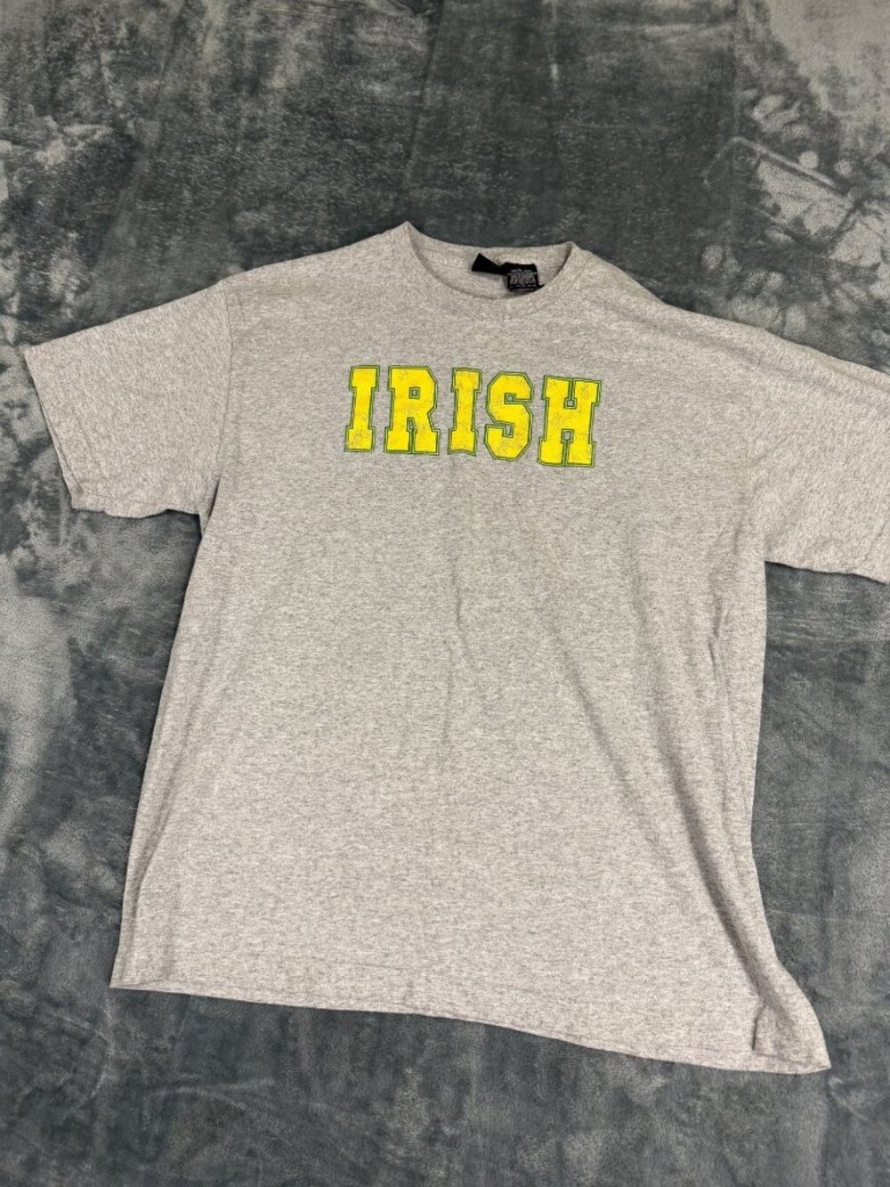 Irish Graphic Mens Gray T-Shirt St. Patrick's Day XL